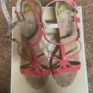 Michael Kors Pink Wedge